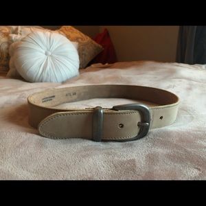 Sand Leather Belt